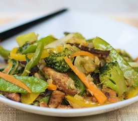 Wok-Sauteed Tofu and Vegetables