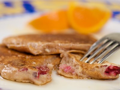 Breakfast Easy Cranberry Pancakes