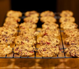 Dark Chocolate Chunks and Dried Mango Cookies