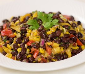 Roasted Corn, Black Bean and Mango Salad