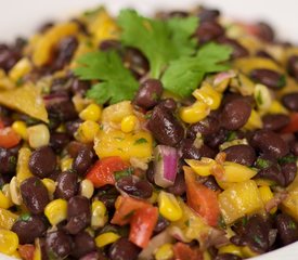 Roasted Corn, Black Bean and Mango Salad