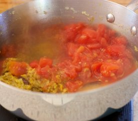 Matar Paneer (Peas with Paneer)