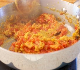 Matar Paneer (Peas with Paneer)