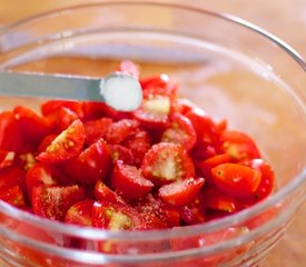 Cherry Tomato, Cucumber, Black Olives and Feta Salad