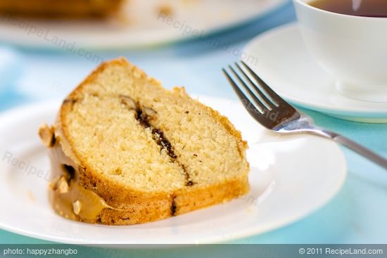 Here we have one slice on the plate to share...