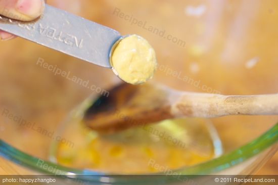 add about 1 1/4 teaspoons dijon mustard...