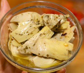 Artichokes, Roasted Pepper, Sun-dried Tomato and Feta Pasta Salad