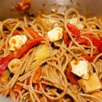 Mix together everything in the pot until well distributed and combined... 