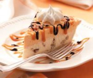 Butter Pecan Pumpkin Pie- Frozen