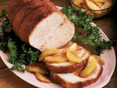 Roast Pork and Spiced Apples