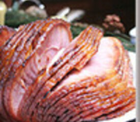 Pineapple Brown Sugar Glazed Ham