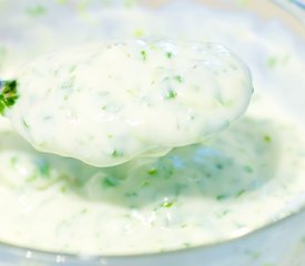 Lime Coriander Sour Cream Dip