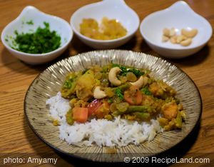 Curried Vegetables recipe