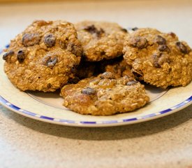 Chocolate Pumpkin Oatmeal Cookies