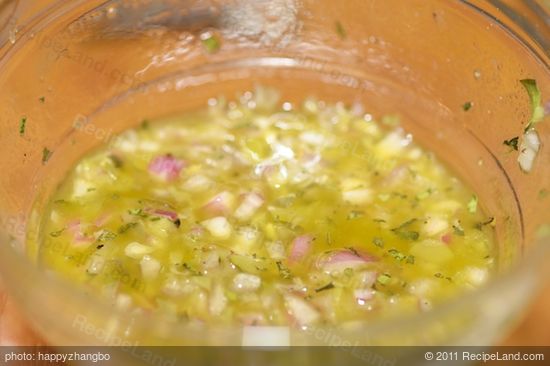 Stir until well blended, season with salt and black pepper to taste.