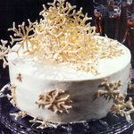 Lemon Snowflake Cake