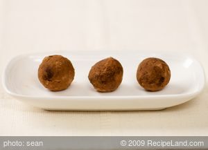 Walnut Chocolate Rum Balls