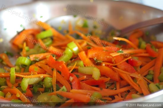 stirring, and cook for 3 to 5 minutes, until the vegetables are tender but still crisp. 