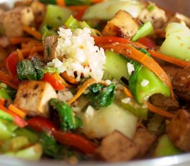 Asian Tofu Stir Fry with Vegetables