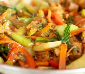 Asian Tofu Stir Fry with Vegetables