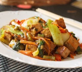 Asian Tofu Stir Fry with Vegetables