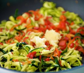 Bibimbap (Korean Seasoned Vegetables and Rice with Spicy Sauce)