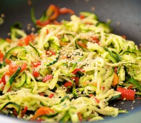 Bibimbap (Korean Seasoned Vegetables and Rice with Spicy Sauce)