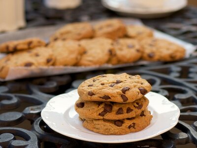 Peanut-Butter Chocolate Chip Cookies