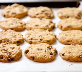 Peanut-Butter Chocolate Chip Cookies