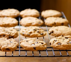 Peanut-Butter Chocolate Chip Cookies