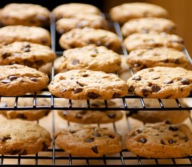 Peanut-Butter Chocolate Chip Cookies