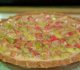 Rhubarb Custard Pie