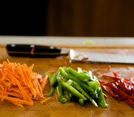 Spicy Korean Noodles with Wild Mushrooms