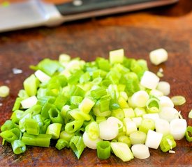 Korean Spicy Rice Cake, Cabbage and Leek Stew