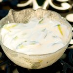 Creamy and refreshing cucumber raita