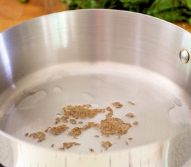 Beet Greens with Indian Spices