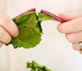 Beet Greens with Indian Spices