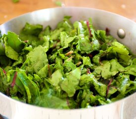 Beet Greens with Indian Spices