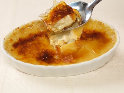 Guilt Free Low Fat Maple Creme Brulee