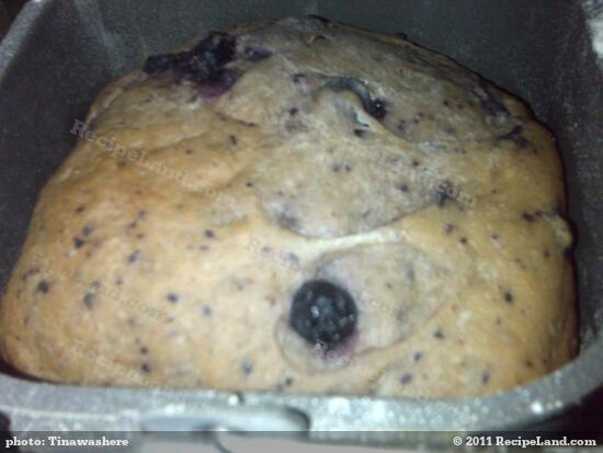 Bread Maker Blueberry Yogurt Cake-bread Recipe