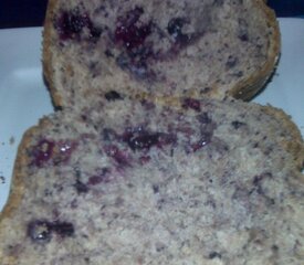 Bread Maker Blueberry Yogurt Cake-bread