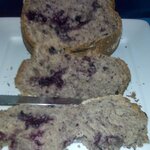 Bread Maker Blueberry Yogurt Cake-bread