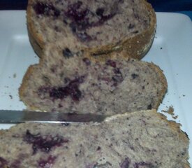 Bread Maker Blueberry Yogurt Cake-bread