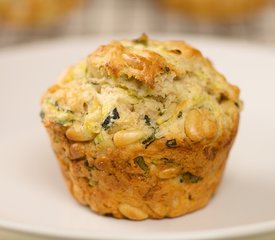 Stephen Lee's Zucchini-Pesto Muffins