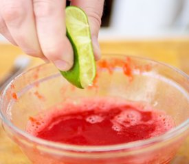 Raspberry Lime Coulis