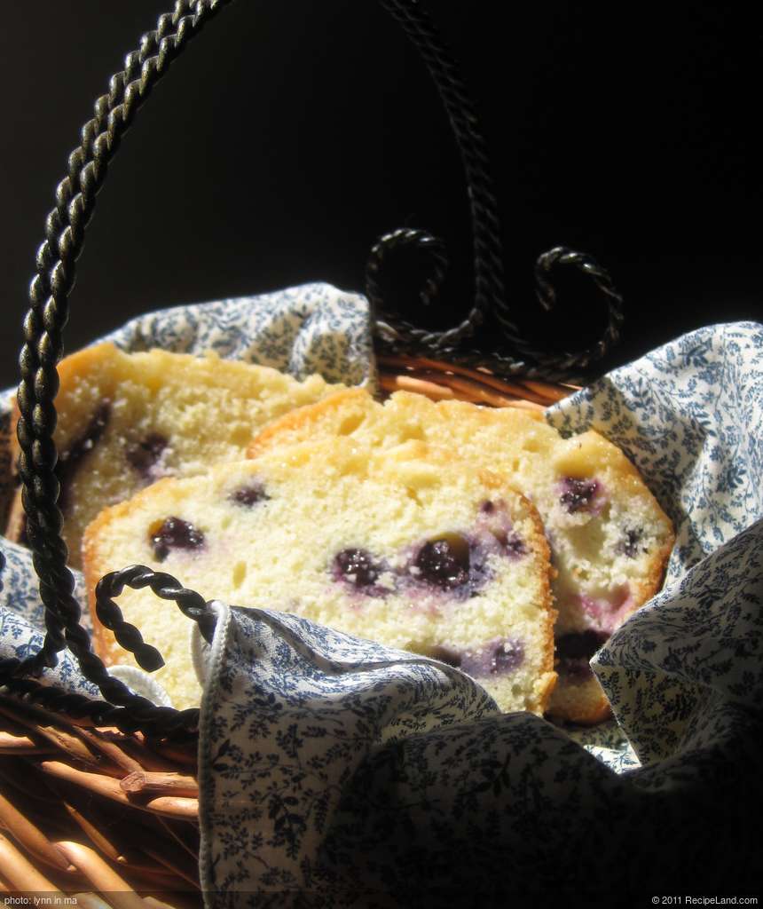Blueberry-Lemon Tea Bread recipe