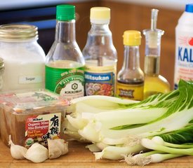 Stir-Fried Bok Choy with Chinese Sauce