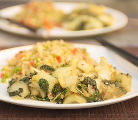 Stir-Fried Bok Choy with Chinese Sauce