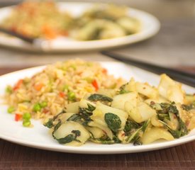 Stir-Fried Bok Choy with Chinese Sauce