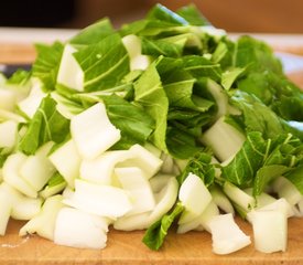 Stir-Fried Bok Choy with Chinese Sauce